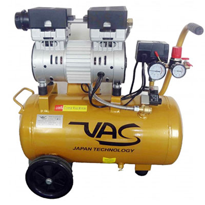 Máy nén khí không dầu mô tơ dây đồng VAC VA-75024C 2.5 HP
